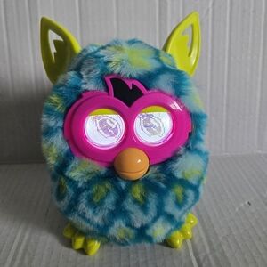 Furby Boom Green 2013 Hasbro Peacock Electronic Pets